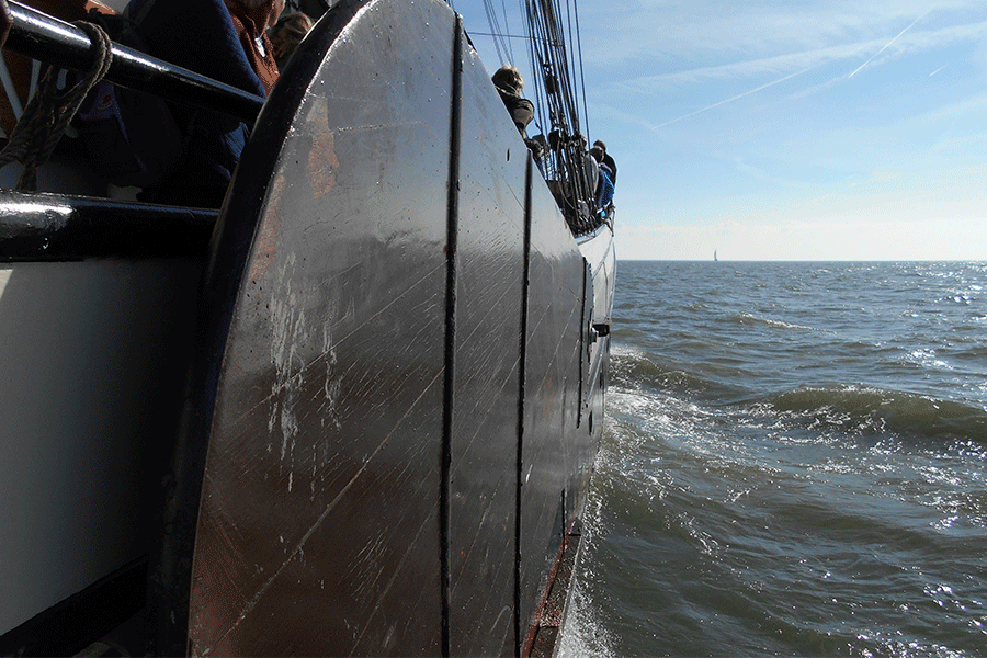 Stuurboord, foto Siegfried Sumter