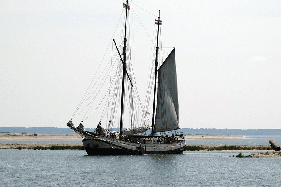 Zeilboot Schuttevaer, foto Ron Stolz